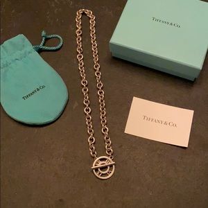 Tiffany & Co. atlas toggle necklace